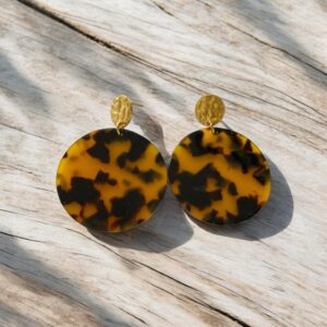Boucles Maïa motif léopard