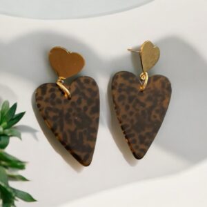 Boucles Pipa Terrazzo marron