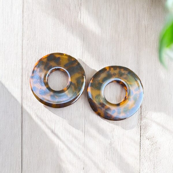 Donuts 20mm terarzzo marron noir