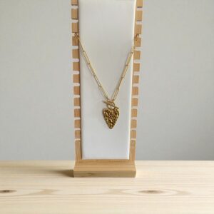 Collier Amor doré