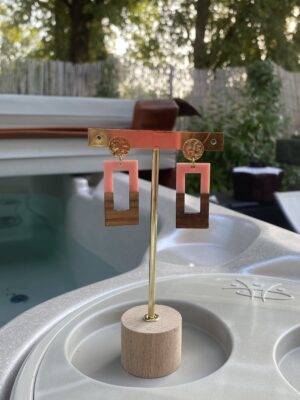 Boucle Hermione Rose Boucle Hermione Rose