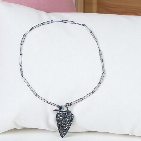 Collier Amor argenté