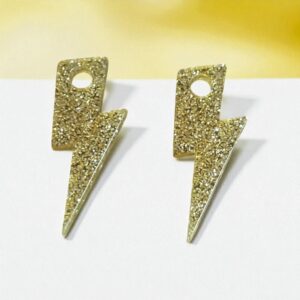 Breloques Rock Doré pailleté