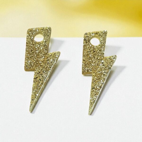 Breloques Rock Doré pailleté