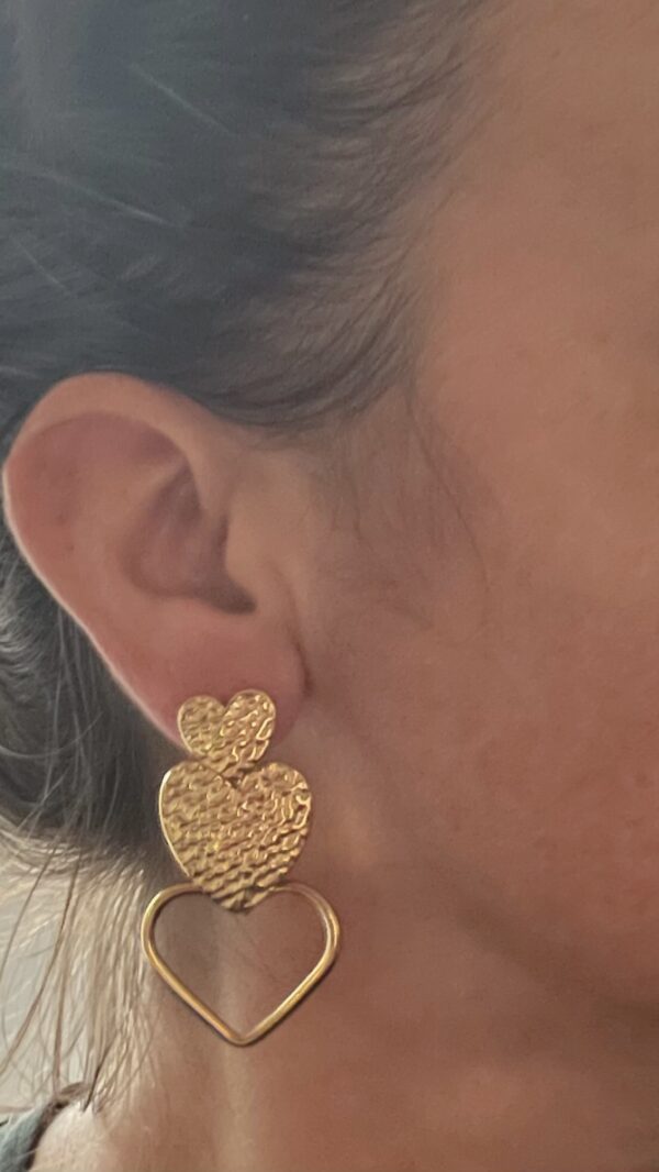 Boucles Léonie portée