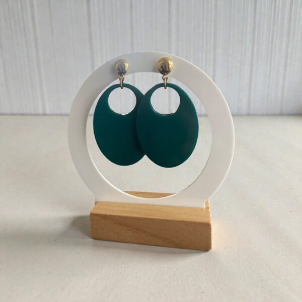 Boucle Charlie vert bouteille