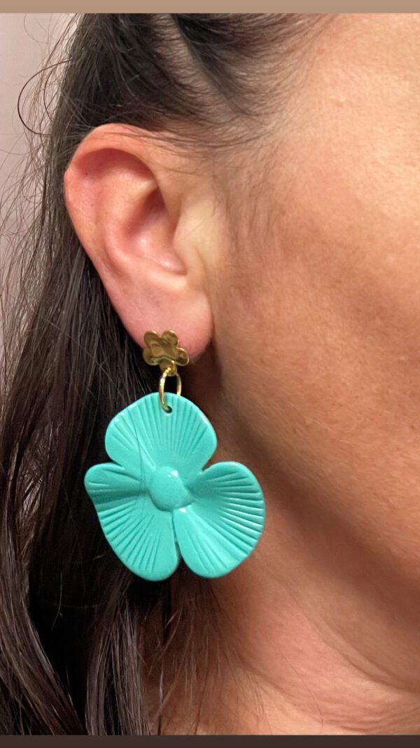 Boucle Flora portée