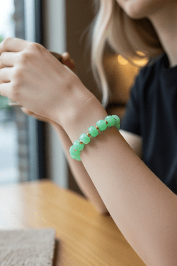 Bracelet Anita Vert clair modèle