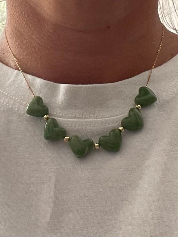Collier Roméo kaki