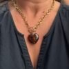 Collier Théa Ambré marron modèle