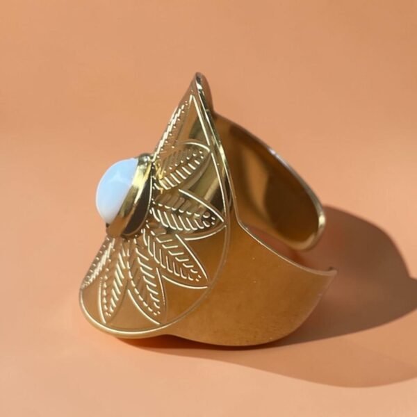 Bague Suzy blanche