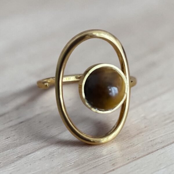 Bague Livia œil de tigre Bague Livia œil de tigre