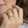 Bague Romane doré modèle