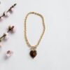 Collier Théa Ambre marbré