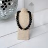 Collier Léo noir Collier Léo noir