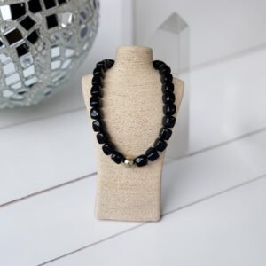 Collier Léo noir