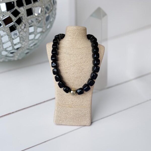 Collier Léo noir Collier Léo noir
